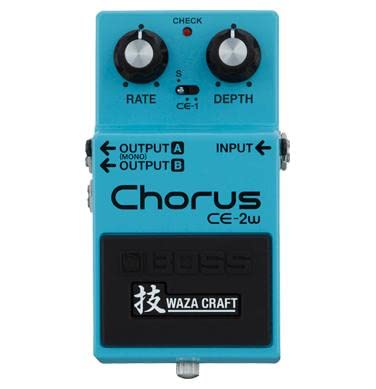BOSS WAZA Craft Chorus Guitar Pedal (CE-2W)
