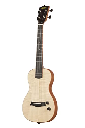 Kala Brand Music Co., 4-String Ukulele, Natural, Tenor (KA-SB-MAP-T_W/Bag)