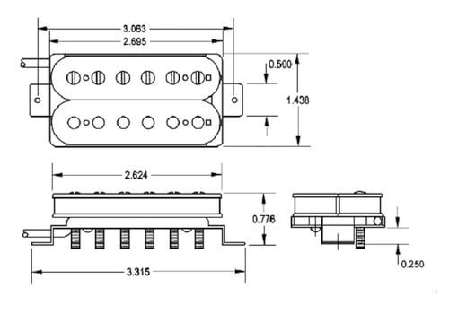 Seymour Duncan Jazz Model Neck Humbucker