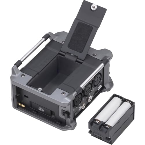 Zoom F6 Field Recorder/Mixer, Professional Field Recording, Audio for Video, 32-Bit Float Recording, 14 Channel Recorder, 6 XLR Inputs, Timecode, Ambisonics Mode, Battery Powered, iOS Wireless Control