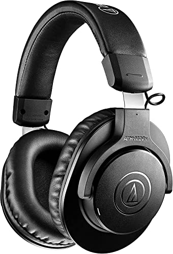 Audio-Technica ATH-M20x Professional Studio Monitor Headphones