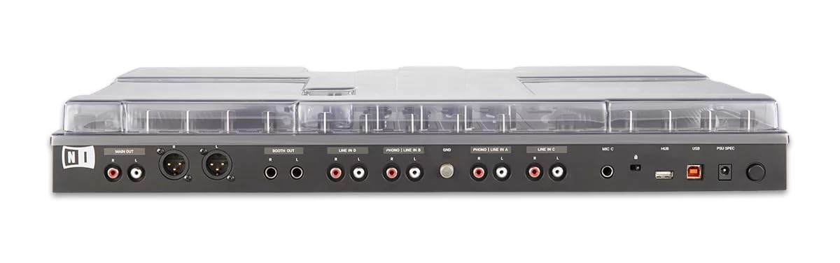 Decksaver Native Instruments Kontrol S4 Mk3 DJ Mixer Cover (DS-PC-KONTROLS4MK3)