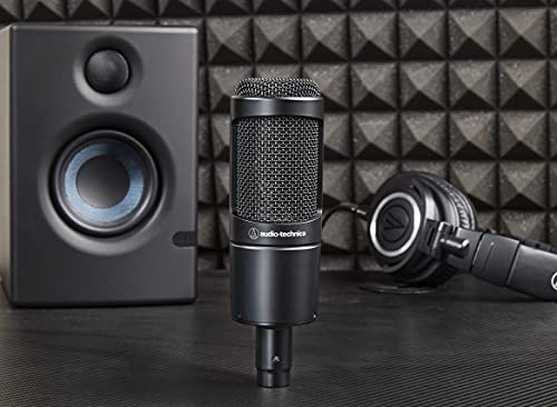 Audio-Technica Condenser Microphone, Black (AT2035)
