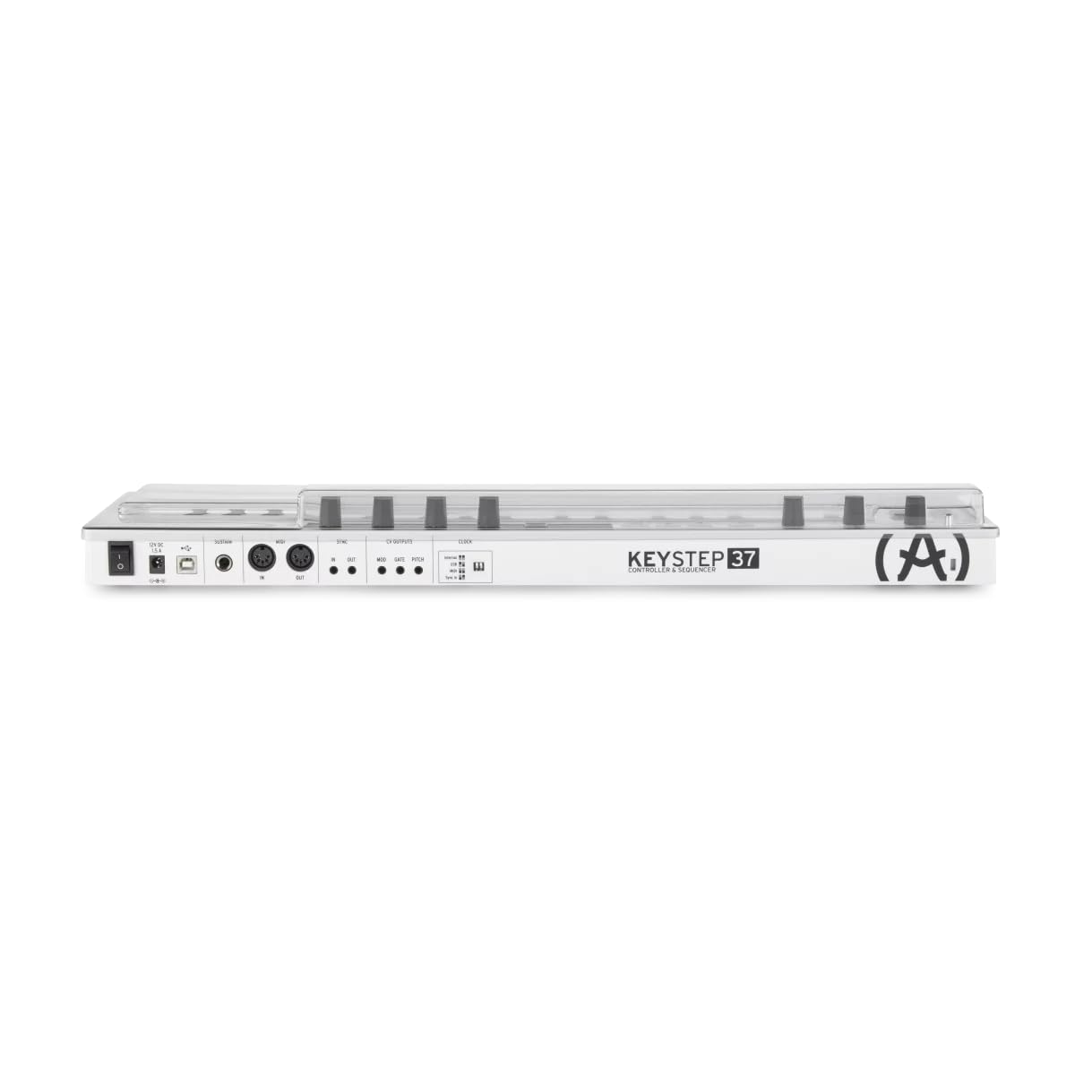 Decksaver Polycarbonate Compatible LE Akai Pro MPK Mini MK3 Cover (DSLE-PC-MPKMINIMK3)