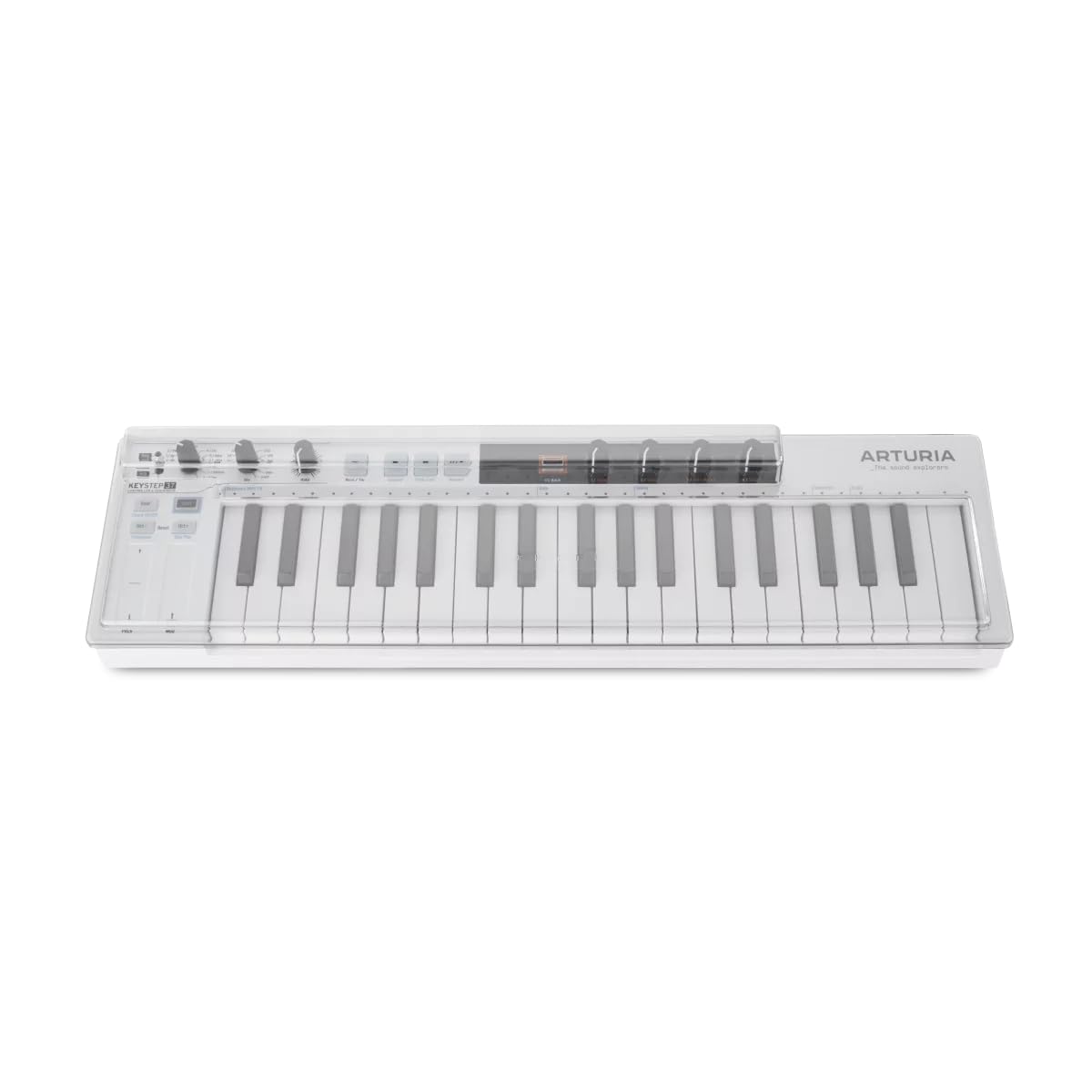 Decksaver Polycarbonate Compatible LE Akai Pro MPK Mini MK3 Cover (DSLE-PC-MPKMINIMK3)