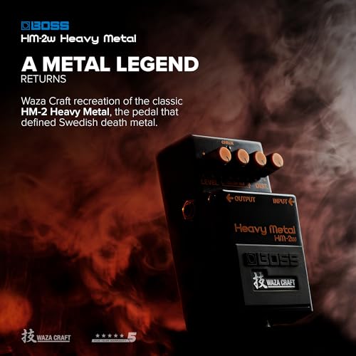 Boss HM-2W Waza Craft Heavy Metal Distortion Pedal