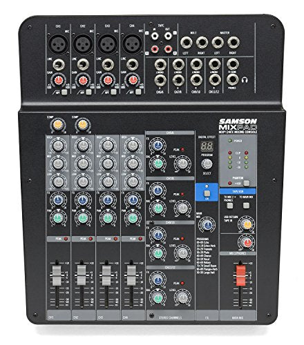 Samson MixPad MXP124 Compact, 12-Channel Analog Stereo Mixer