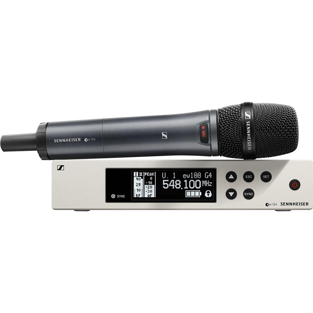 Sennheiser Pro Audio Sennheiser EW 100-935S Wireless Dynamic Cardioid Microphone System-A Band (516-558Mhz), 100 G4-935-S-A