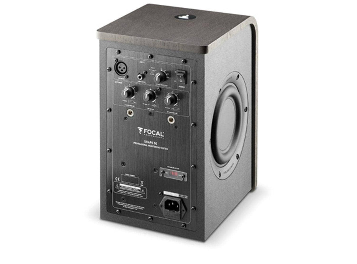 Focal Professional Shape 50 Studio Monitors - Dark Walnut