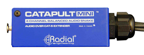 Radial Catapult Mini TRS Cat 5/6 Audio Snake Module with 1/4 inch TRS Connectors