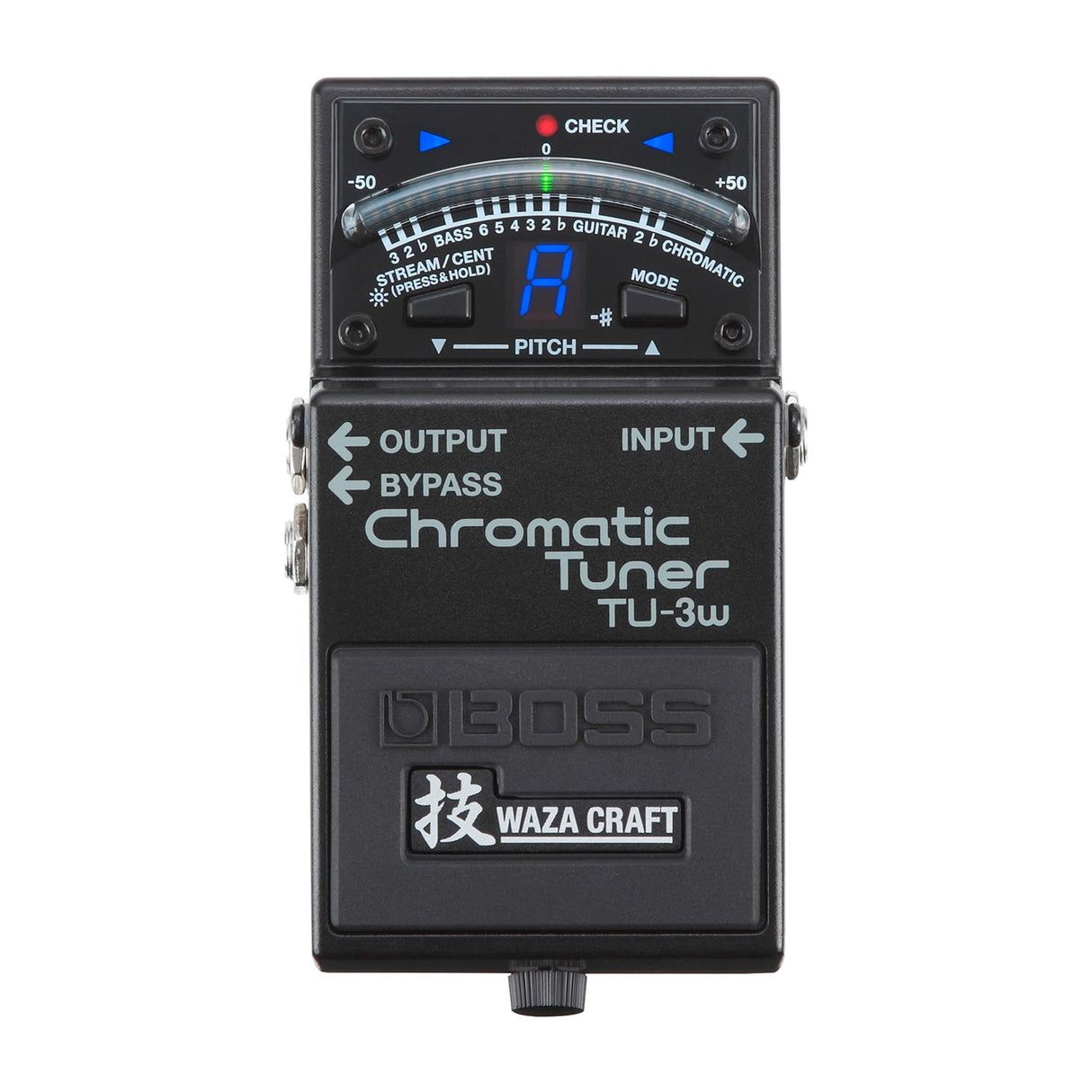 Boss TU-3W Waza Craft Chromatic Tuner with Bypass