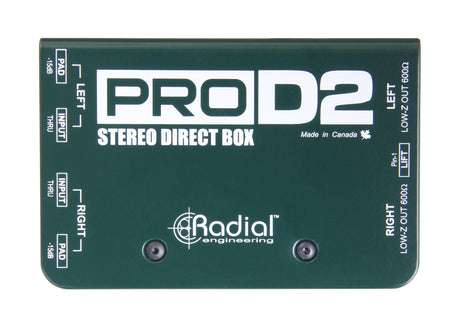 Radial ProD2 Passive 2 Channel Direct Box