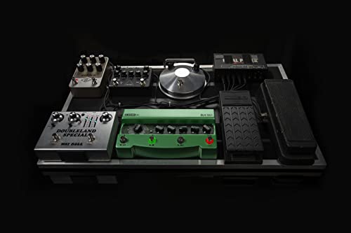 Line 6 DL4 MkII Delay Modeling Effects Pedal with Built-In Looper and MIDI Bundle with Blucoil 10' Straight Instrument Cable (1/4"), 2-Pack of Pedal Patch Cables, and 4-Pack of Celluloid Guitar Picks