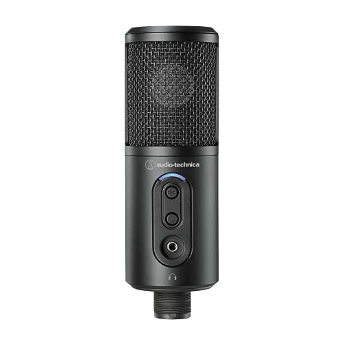 Audio-Technica ATR2500x-USB Cardioid Condenser Microphone (ATR Series) (Renewed)