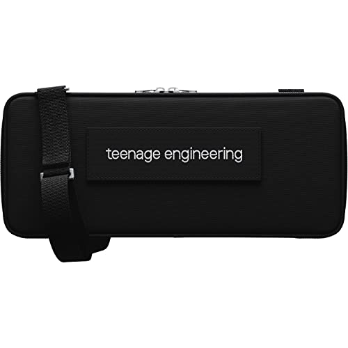 teen age engineer ing OP-1 Portable Synthesizer, Sampler, and Controller with Built-In FM Radio and 4-Track Tape Recorder Bundle with OP-1 Protective Soft Case (Black)