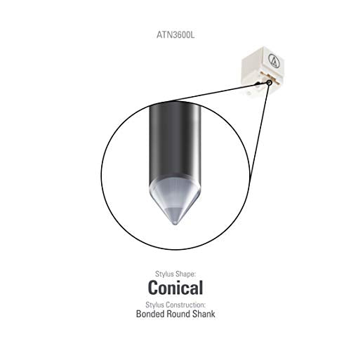 Audio Technica AT-LP60XBT Fully Automatic Wireless Bluetooth Belt-Drive Turntable (Black) Bundle with ATN3600L Replacement Stylus, Blucoil Vinyl Cleaning Kit, Turntable Slipmat, and LP Inner Sleeves