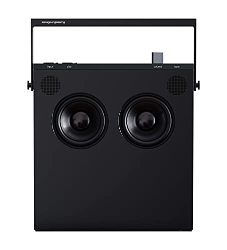 teenage engineering OB-4 Magic Radio Portable Stereo Speaker with Built-in Loop Recorder and Tape Transport (Renewed)