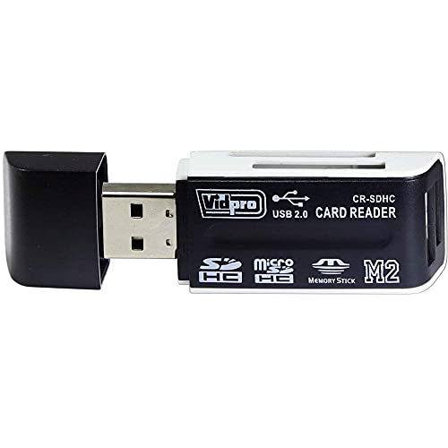Browning BTC-Patriot-FHD Recon Force Patriot FHD Trail Cameras for Outdoor Surveillance (2-Pack) Bundle with Blucoil 32GB SDHC Cards (2-Pack), 6 AA Batteries, 6.5' Cable Lock, and VidPro Card Reader