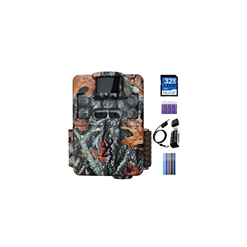 Browning BTC-5PXD Strike Force Pro XD Outdoor Trail Camera Bundle with Blucoil 32GB SDHC Memory Card, 6.5-FT Combination Cable Lock, 4 AA Batteries, 5X Cable Ties, and VidPro USB 2.0 Card Reader