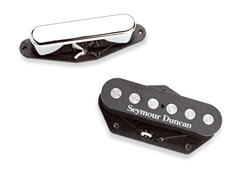 Seymour Duncan SHR-1 Hot Rails Strat Pickup Set - Black Bundles