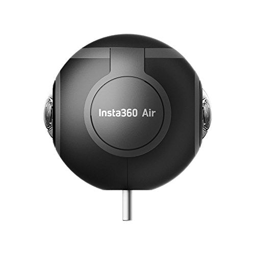 Insta360 360 VR Camera Insta360 Air (Micro USB) - CINMAIR/B, Black, compact (Renewed)