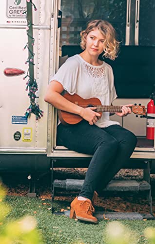 Kala KA-15C Satin Mahogany Concert Ukulele Bundle with Gig Bag, Klipz Chromatic Clip-On Tuner, Ukulele Strap, Aquila Super Nylgut Strings, Kala App, and Blucoil Ukulele Accessories Kit