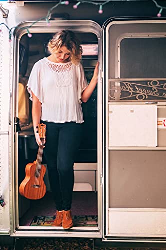 Kala KA-15C Satin Mahogany Concert Ukulele Bundle with Gig Bag, Klipz Chromatic Clip-On Tuner, Ukulele Strap, Aquila Super Nylgut Strings, Kala App, and Blucoil Ukulele Accessories Kit