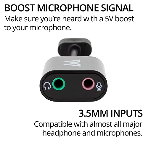 blucoil Beyerdynamics MMX 300 (2nd Generation) Premium Gaming Headset Bundle with Antlion Audio USB Stereo Sound Card Adapter for Microphones and Headphones Aluminum Headphone Hook