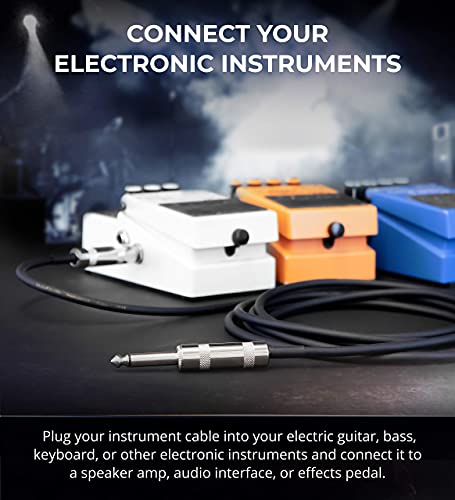 L.R. Baggs Element Active System with Volume and Tone Control Acoustic Guitar Undersaddle Pickup Bundle with Blucoil 4x Guitar Picks, 2x Patch Cables, and 10-FT Straight Instrument Cable (1/4in)