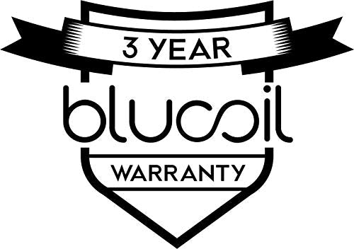 Blucoil 9.6V 200mA Power Supply with Slim UK Plug AC Adapter Center Negative and Over Voltage, Short Circuit Protection - Compatible with BOSS Metronomes/Drum Machines and EHX Effects Pedals