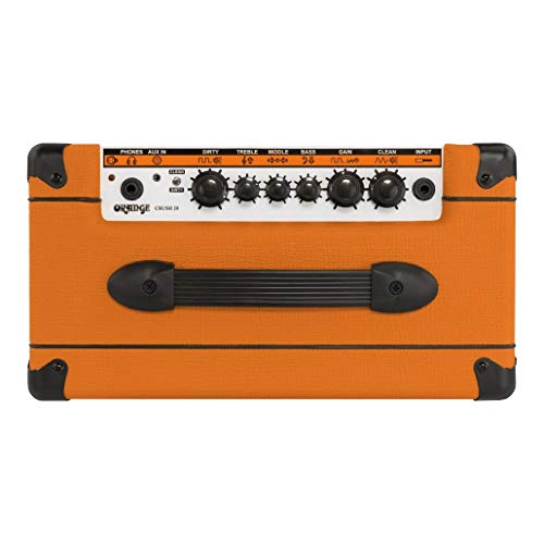 Orange Crush 20 Twin-Channel 20W Guitar Amplifier, Orange (Renewed)