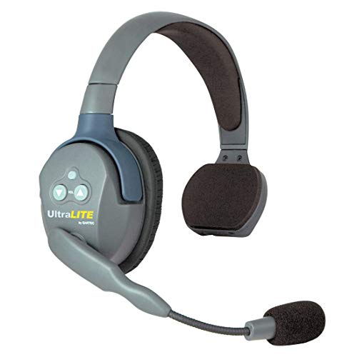 Eartec UL2S UltraLITE Full Duplex Wireless Headset Communication for 2 Users - 2 Single Ear Headsets (Renewed)