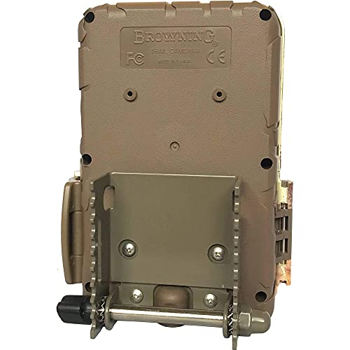 Browning BTC-7-4K-EDGE Recon Force 4K Edge Outdoor Trail Cameras (2-Pack) Bundle with Blucoil 32GB SDHC Cards (2-Pack), 6.5-FT Combination Cable Lock, 6 AA Batteries, and VidPro USB 2.0 Card Reader