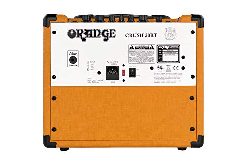 Orange Amps Crush 20RT Amplifier for Electric Guitars Bundle