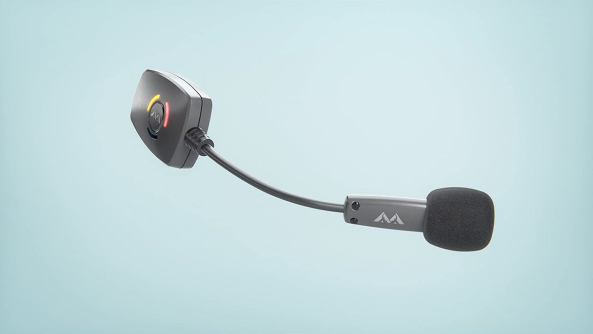 Antlion Audio ModMic Wireless Attachable Boom Microphone for Headphones - Compatible with PC, Mac, Linux, PS4, Any USB A Type