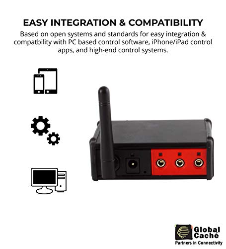 Global Caché WF2IR iTach WiFi to IR Module - Connects Infrared Controlled Devices to a Wi-Fi Network
