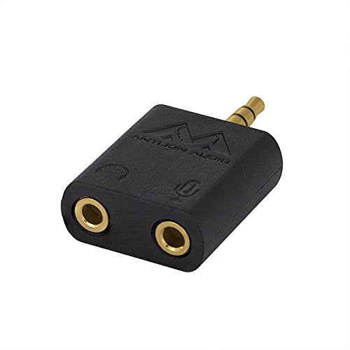 Antlion Audio 3.5mm Y Adapter - Headphone/Microphone Adapter for Devices with Single Audio Jack (Gaming Consoles, Controllers, PCs, Tablets and More)