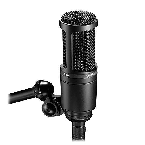 Audio-Technica AT2020 Vocal Microphone Pack for Streaming/Podcasting