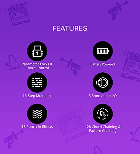 Teenage Engineering TE010AS012 PO-12 Rhythm Drum Machine & Sequencer (Certified Refurbished)