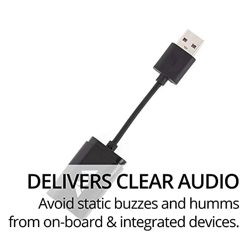 blucoil Beyerdynamics MMX 300 (2nd Generation) Premium Gaming Headset Bundle with Antlion Audio USB Stereo Sound Card Adapter for Microphones and Headphones Aluminum Headphone Hook