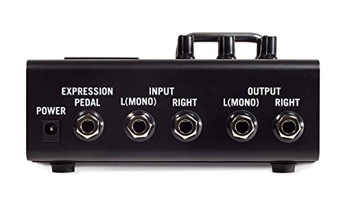 Line 6 M5 Stompbox Modeler Pedal with Built-In Guitar Tuner and True Bypass Bundle with Blucoil 2-Pack of Pedal Patch Cables, and 4-Pack of Celluloid Guitar Picks