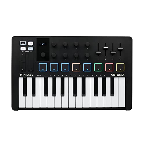 Arturia MIDI Keyboard Controller MiniLab 3 White