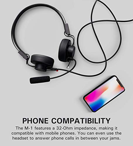 teenage engineering M-1 On-Ear Headset for OP-Z Synthesizer and Daisy Chain Headphones (Renewed)