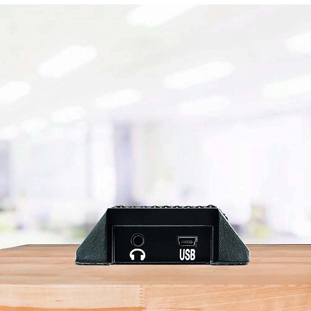 blucoil MXL Condenser Microphone, Black (AC-404) - USB Conference Mic for Web Conferencing, Game Streaming, Court Reporting Bundle 3' USB Extension Cable, and 1080p USB Webcam for Windows & Mac