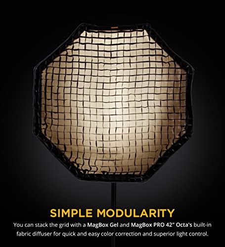 MagMod MagBox PRO 42" Octa Grid - Control and Focus Your Light Efficiently