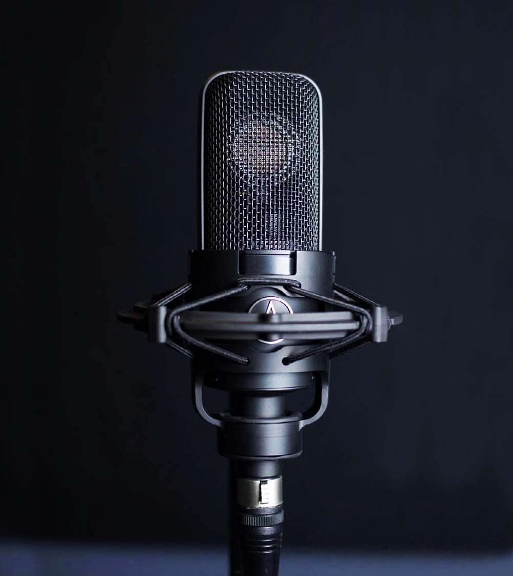 Audio Technica AT4040 Cardioid Condenser Microphone Bundle with Behringer U-PHORIA UM2 USB Audio Interface for Windows & Mac, Blucoil 10-FT Balanced XLR Cable, Pop Filter Windscreen, and 5x Cable Ties