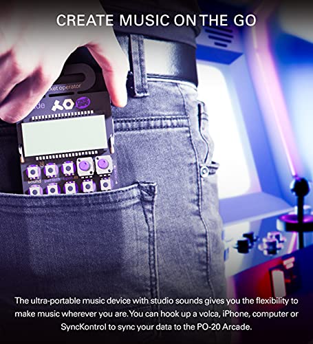 Teenage Engineering TE010AS012 PO-12 Rhythm Drum Machine & Sequencer (Certified Refurbished)