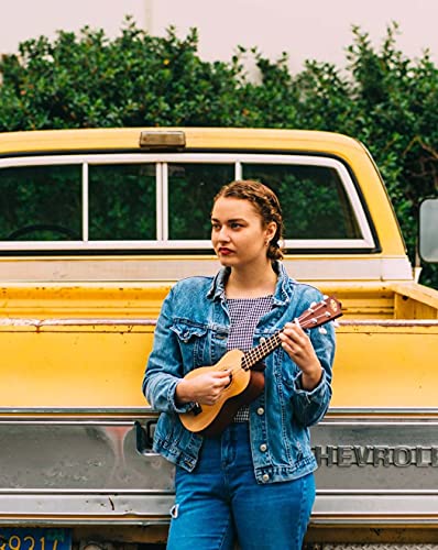 Kala KA-15S-S Mahogany Soprano Ukulele (Spruce Top) with Rosewood Fretboard, Aquila Super Nylgut Strings, and Downloadable Kala App Bundle with Blucoil Ukulele Accessories Kit