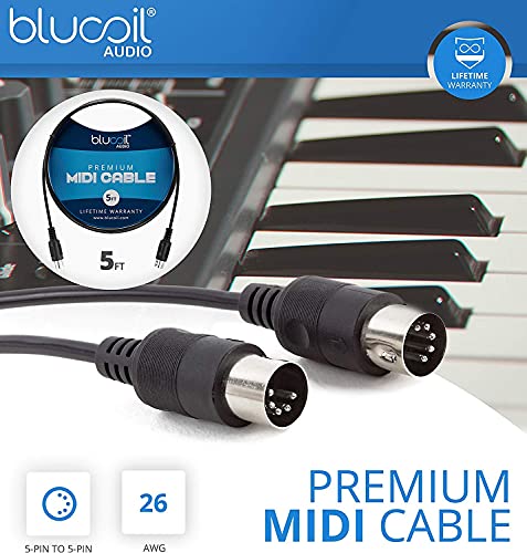 MOOER GE300 Amp Modelling Processor Synth Pedal Guitar Multi Effects Bundle with Blucoil 10' Straight Instrument Cable (1/4"), 2x 10' XLR Cables, 2x 5' FT MIDI Cables, and 2x Patch Cables