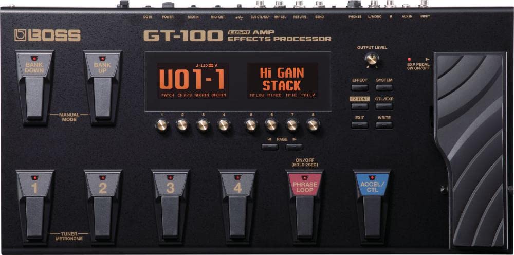Boss GT-100 Guitar Multi-Effects Pedal